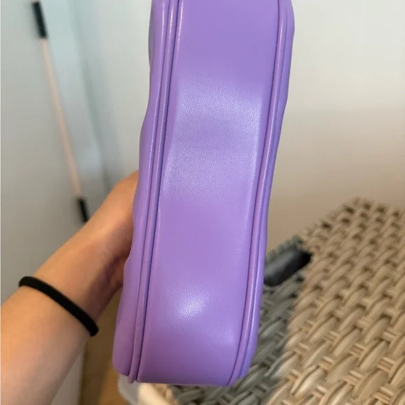 JW PEI Gabbi Ruched Hobo Handbag - Purple - Picture 3 of 4